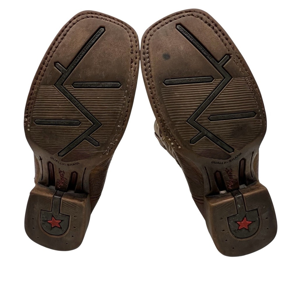 Durango Rebel Pro Brown Western Boot Men's Size 9W Dually Shank DDB0221 - Picture 11 of 14